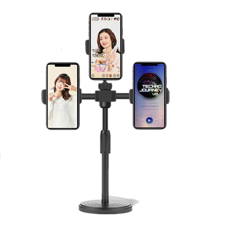 桌面三机位支架